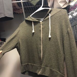 Fashion nova crop hoodie